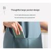 Waterproof Oilproof Kitchen Apron With Convenient Pocket, Chef Cooking Work Apron for Men Women, Barista Manicurist Waiter Uniform