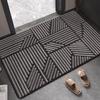 Waterproof Entrance Doormat Anti Slip Indoor Outdoor Carpet PVC Anti Slip Door Mat Durable Foot Rug Grey Black Can Be Cut