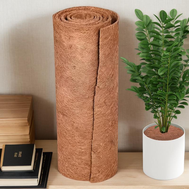 Plant Basket Liners Outdoor Coco Fiber Pot Mat Reusable Plant Pot Liners For Replacement Flower Vegetable Garden Patio Porch