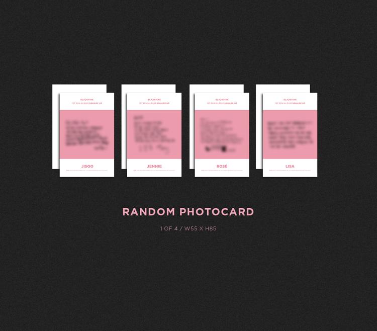 BLACKPINK [SQUARE UP] 1. Mini-Album (SCHWARZ / PINK Version)
