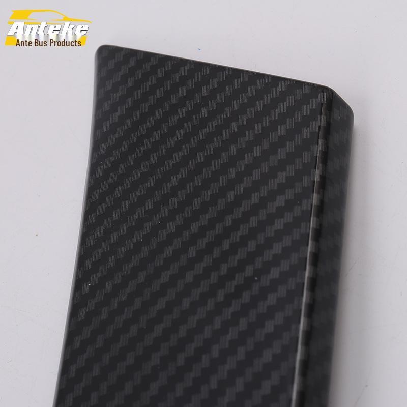 18 CHR Séquins de sourcils de feu arrière Garniture de hayon électroplaquée