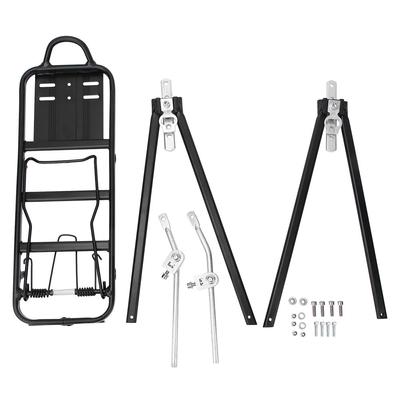 Porte-vélo arrière réglable en alliage d'aluminium pour support de frein à disque V