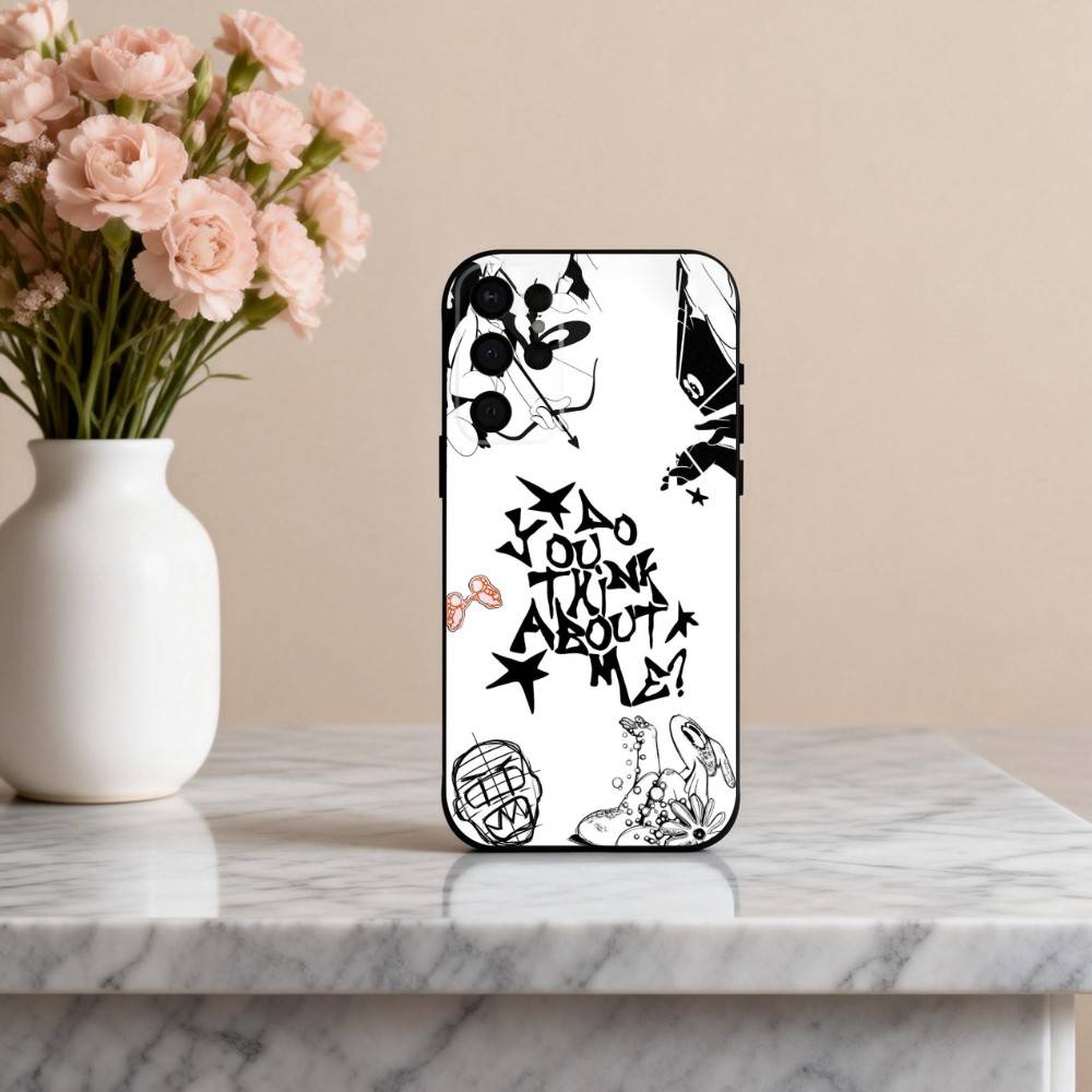ATP A-Album By N-Nsqk-K Phone Case For Samsung S25,24,23,22,30,21,10,9,Ultra,Plus,Lite,FE,4,5 G Soft Black Case Samsung S235G