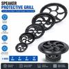 Metal Speaker Mesh Cover With Screws Subwoofer Grill Protector New Speaker Grill Guard