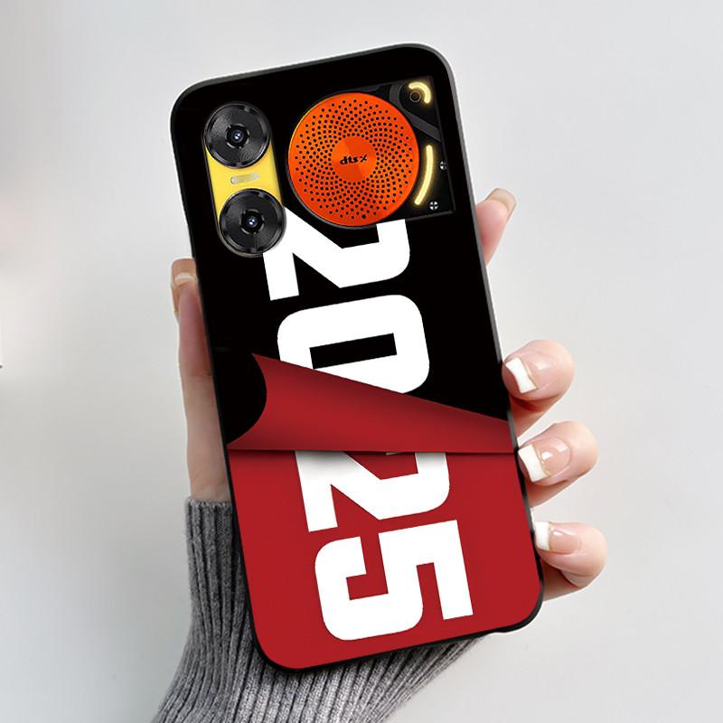 Case For ZTE Nubia Music 2 Z2460 Z2353 Music2 Phone Case Cute Rabbit Black Cover For ZTE Nubia Music Soft TPU Silicone Casing
