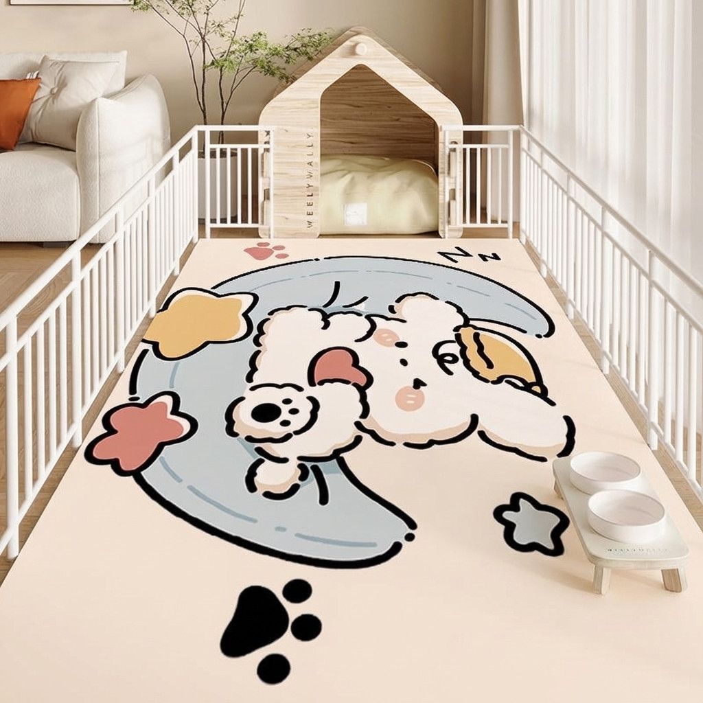 

Cartoon kitchen doormat, non-slip mat, entryway mat, minimalist style entryway mat, coffee table rug 50x80cm дубильна кора