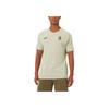 Puma Round Neck Themed Printed Casual Straight Fit Short Sleeve T-Shirt Men Tops Beige 767554-12