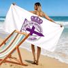 Deportivo La Coruna Print Beach Towel, Large Soft Quick Dry Towel for Beach Camping Swimming