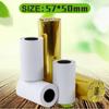 Printing Paper for 58mm Receipt Thermal Printer USB BT Mini Portable Label Printer Supermarket Receipt Bill Printing