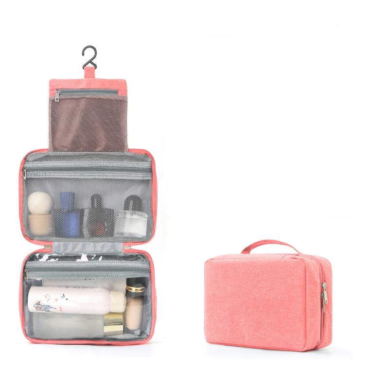 Oxford Fabric Men Business Portable Storage Bag Toiletries Organizer Women Cosmetic Bag Waterproof Hanging Travel Wash Pouch