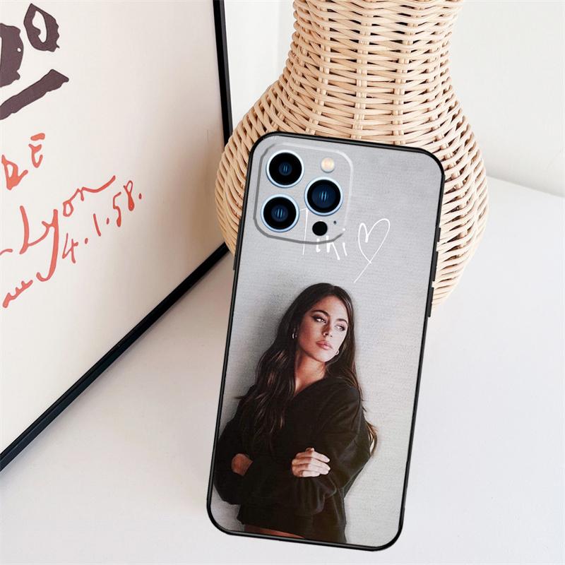 Tini Stoessel Phone Case For iPhone 16 Pro Max 15 14 13 11 12 17 Pro Max mini 15 16 Plus 16e 17 Air Cover