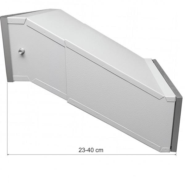 Mailbox For Building In Stainless Steel Front - Skl Smn