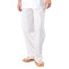 Aiai Baggy Made in Japan Pants, White, 100% Cotton, (3L)