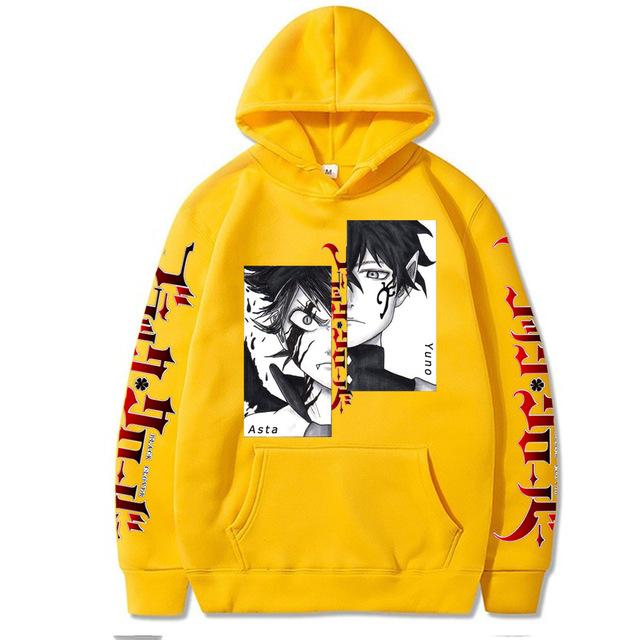 New Anime Animation Peripheral Cartoon Printing Korean Version Sweater Male Youth Popular Student Hoodie Male