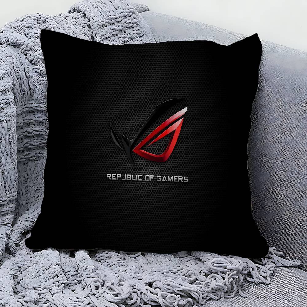 

ASUS R-ROG Republic Decorative Room Aesthetics Pillow Case Home Decor Bedroom Sofa Bed Couch Pillow Cover 45x45 30x30 cm