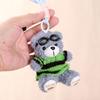 Teddy bear doll pendant keychain bracelet bag pendant plush toy birthday gift girl doll