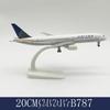 Airplane Model B787 United Replica Model Miniature Plane Aircraft Display Airplane Aviation Metal Aircraft Plane Display Collect