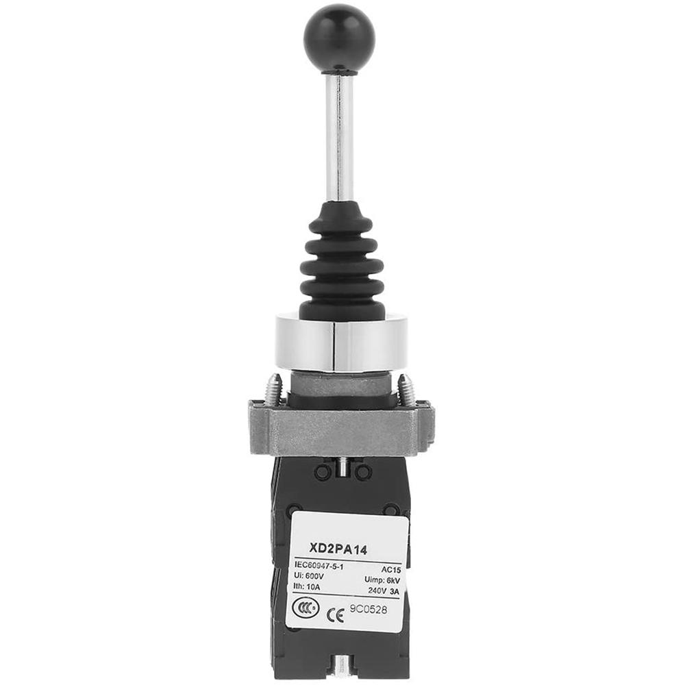 HKA141Z02 AC 380V 5A 2NO Cross Momentary Joystick Switch 30mm 2