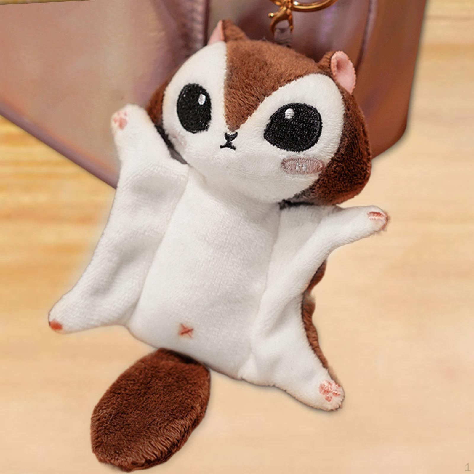 

Очаровательная плюшевая игрушка-брелок в виде белки для детей и взрослых коричневый