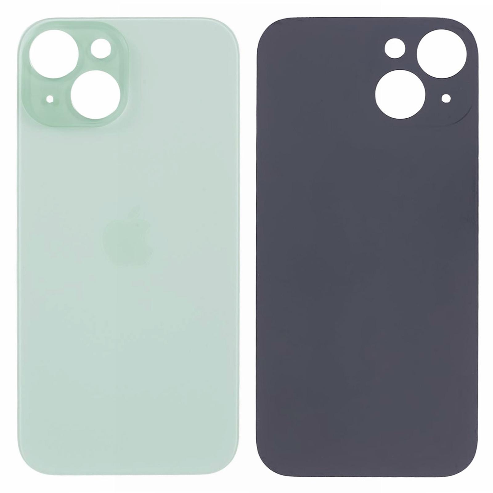 

Для iPhone 15 Кришка корпусу акумулятора Запчастина для ремонту (Великий отвір) Green