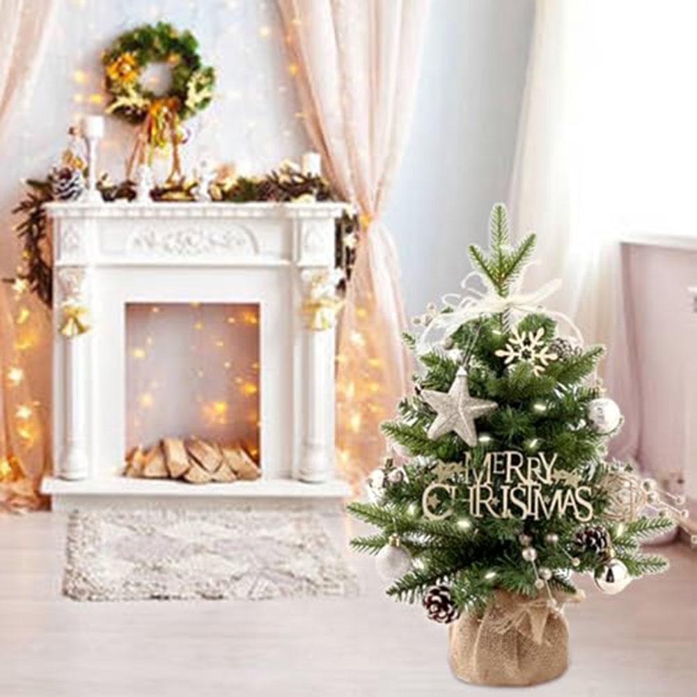 DIY vánoční dekorace Stolní dekorace Malý vánoční stromeček