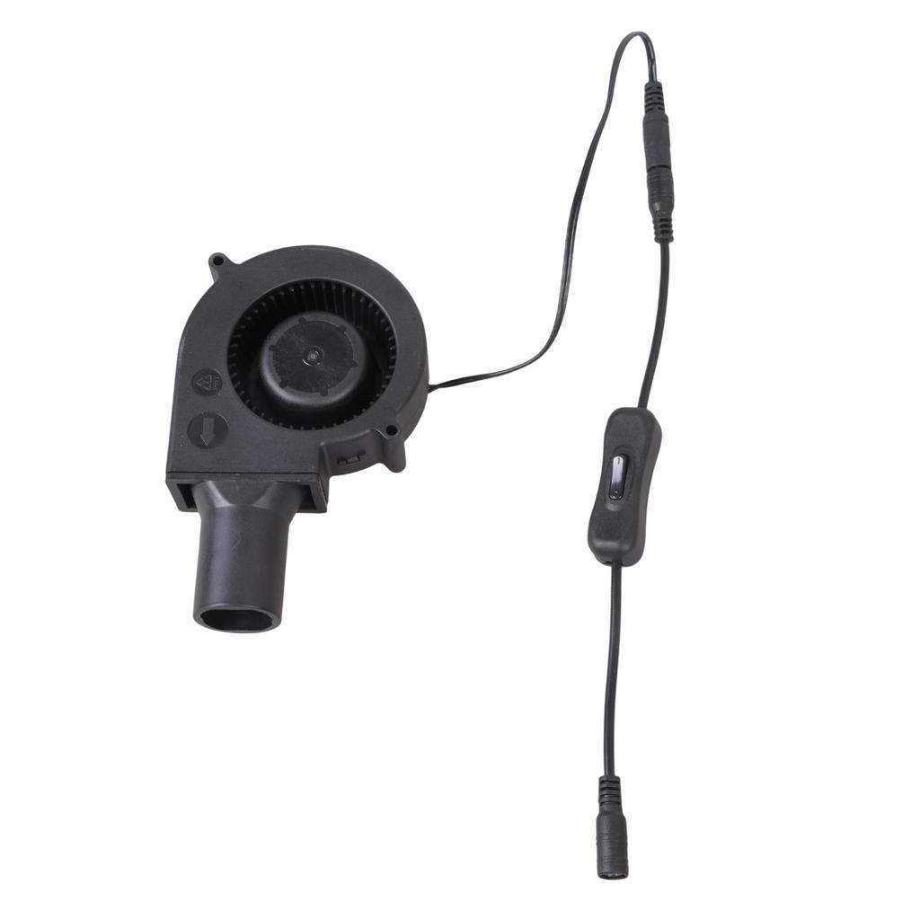 9733 Air Blower Portable BBQ Fan Air Blower Handheld Barbecue Fan with Switching 12V Lightweight Outdoor Accessories