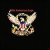 Vintage US 250th Anniversary Rhinestone Eagle Brooch - European & American Commemorative Edition