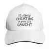 Its Only Cheating If You Get Caught Baseball Cap Low Profile Unstructured Unisex For Men Women Outdoor Golf Running Hiking