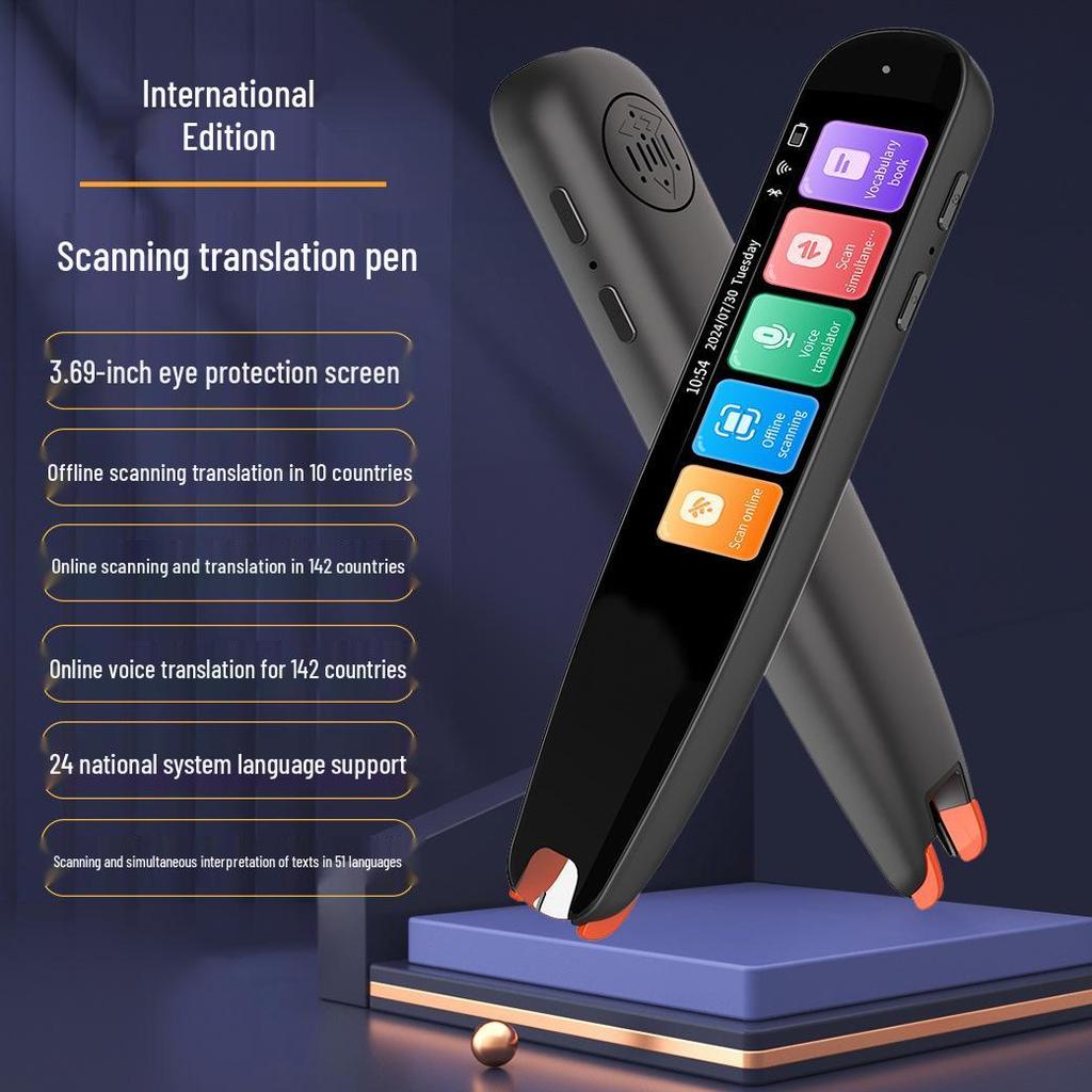 Multilingual English Translation & Scanning Pen for Cross-Border Learning and Language Translation