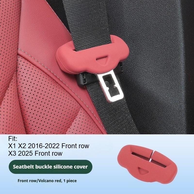 For BMW 1 2 3 5 7 Series X1 X2 X3 X4 X5 X6 X7 Car Seat Belt Protective Cover Anti-collision Scraper Car Interior Decoration
