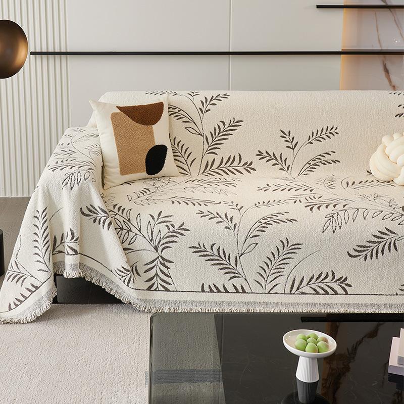 Nordischer Stil Sofahandtuch Vollabdeckung Chenille Ganzjahres-Universal-High-End-Abdeckungstuch Anti-Katzenkratzer Sofastoff Sofabezug