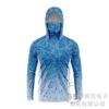 Fishing Suit Men's Summer Outdoor Fishing Suit Hooded with Mask Fishing Shirt Quick Drying Breathable Sunscreen