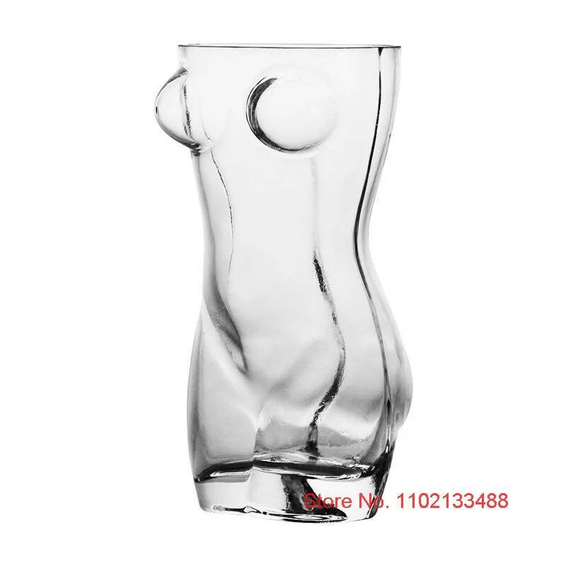 Sexy Naked Women Beer Mug 3D Funny Party Body Glasses Prank Man Mischief Cocktail Wine Cup For Bar Home Verre A Vin Bicchiere