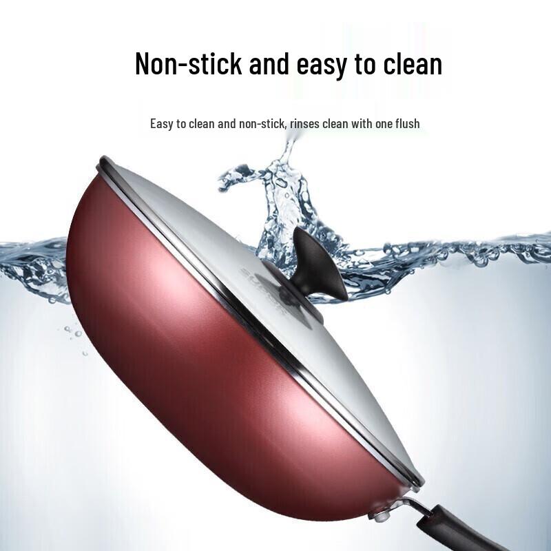 Supor Non-stick Wok with Lid