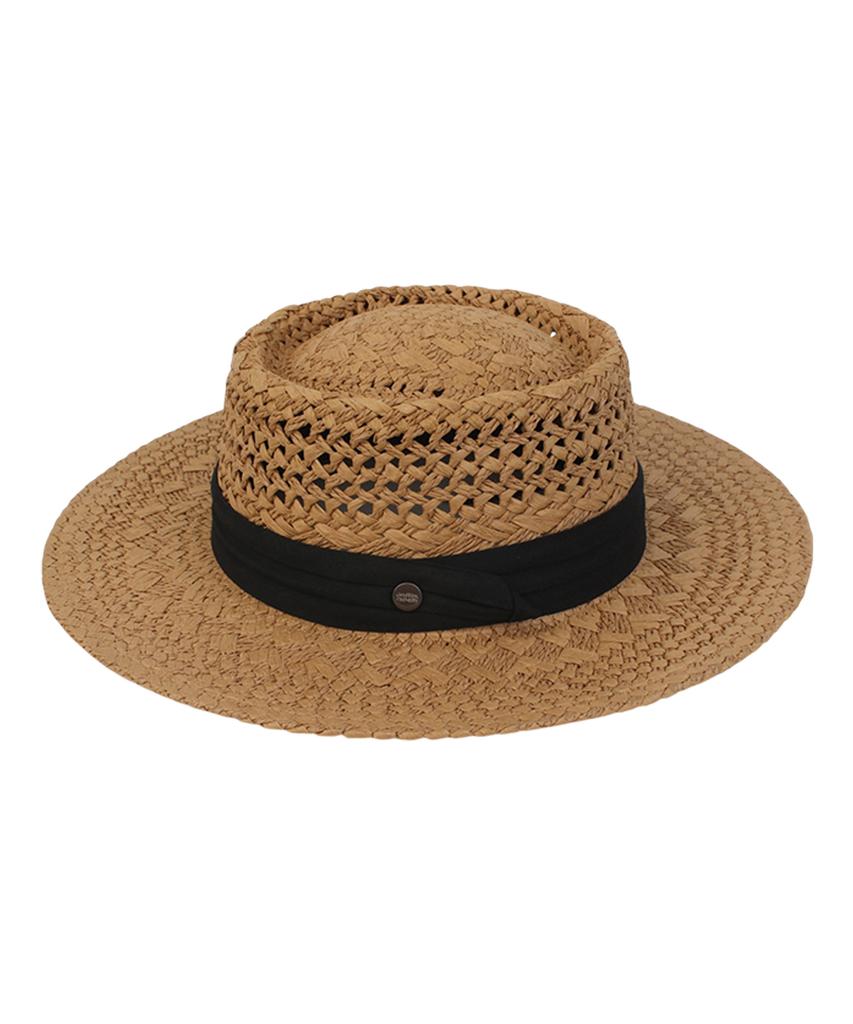 Yunibeosyeolkemiseuteuli Sanjose Bk Line Brown Panama Hat Panama Hat