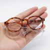 Doll Accessory Round Transparent Glasses Transparent Doll Round Glasses  Doll Ornament
