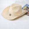 Wish Direct Supply Lafite Straw Hat, Straw Hat Cowboy Hat, Men'S Hat And Women'S Hat Self-Produced