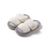 Fashion Fashion  Fur Slippers Women Indoor Light Warm Plush Home Slippers Woman Faux Fur Flat Heel Couple Slides  Pantuflas Mujer