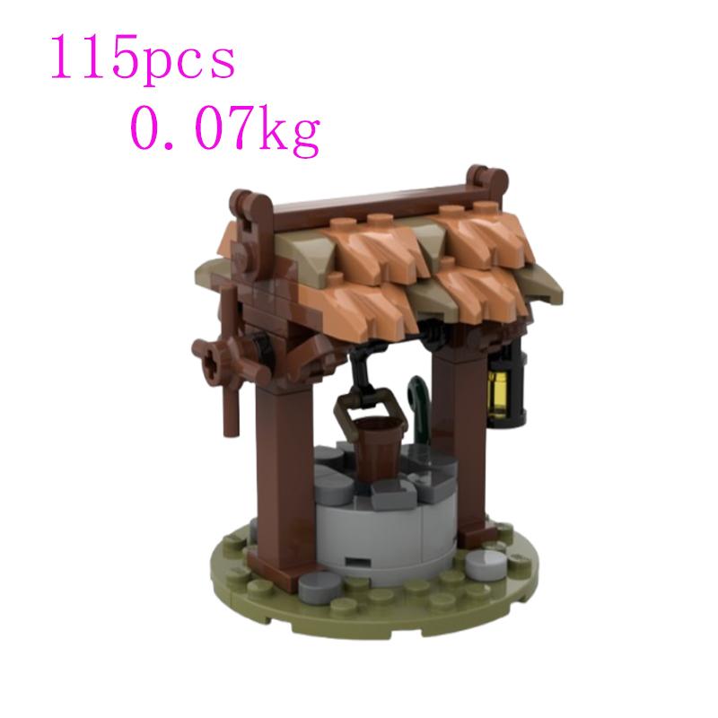 

Точкові дрібні деталі будівельні блоки MOC-186615 132385 середньовічний колодязь маленький фонтан ши освітня іграшка модель для складання g PDF Guide by Email