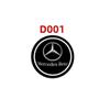 CRZ1 2Pcs Car Door Projector Lamp Door Welcome Light for Mercedes Benz R ML GL Class W215 W164 X164 2019 Auto Spotlight Accessories