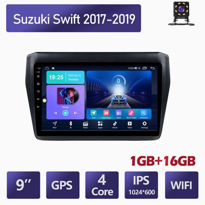 9 Inch Android Car Radio For Suzuki Swift 2017-2019 Car Multimedia Video Player Car Stereo Radio GPS Navigation WIFI 1+16GB