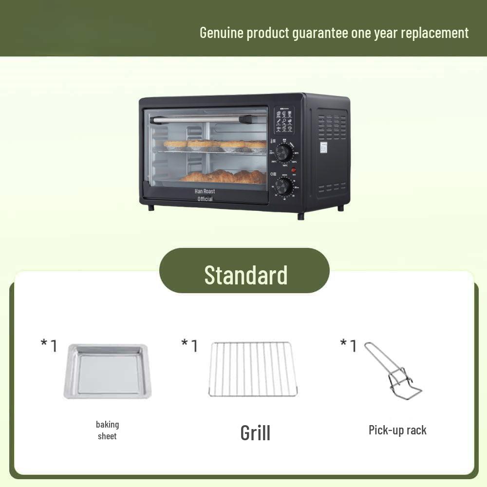 48-Liter Multifunction Electric Oven: Large-Capacity Microwave for Baking & Roasting Whole Chickens