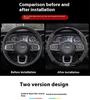All-Season Carbon Fiber Suede Car Steering Wheel Cover for Jeep Renegade Wrangler Grand Cherokee Compass Patriot Auto