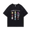 T-shirt Grafica Karma È Un Gatto Unisex Moda Donna Oversize Streetwear Maschile Casual Morbido Cotone T-shirt Unisex Estiva Top