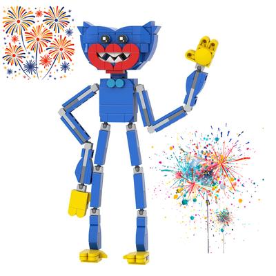 2026 nieuwe Nightmare Compatibele Bouwsteen MOC Horror Spel Figuur Catnap Blokken Dierlijk Monster