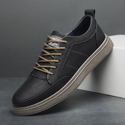 High Quality Brand Wear-resistant Sole Men's Leather Casual Shoes Versatile Men's Oxford Shoes Low Top Mountaineering Shoes