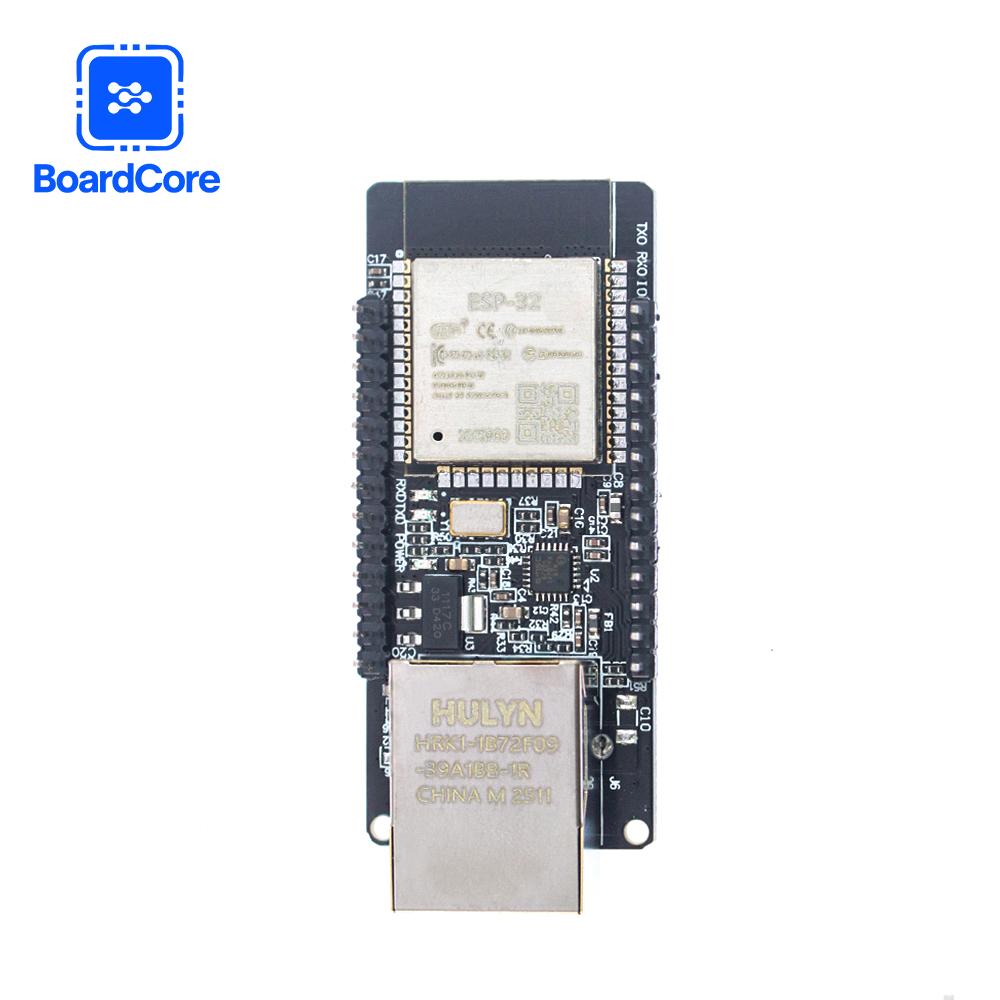 WT32-ETH01 Ethernet Wifi Embedded Serial Port Networking Bluetooth-compatible Combo Gateway MCU ESP32 Wireless Module