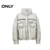 Only Women's Loose Fit Stand Collar 90% Down Puffer Jacket
