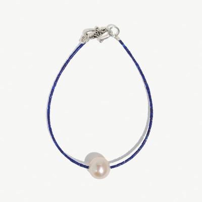 BND Essential Pearl bracelet_Lapis Lazuli