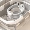 Ergonomic Bath Seat Baby Bath Support Chair For Infants Slip Resistant Design Lightweight Easy To Move Stool